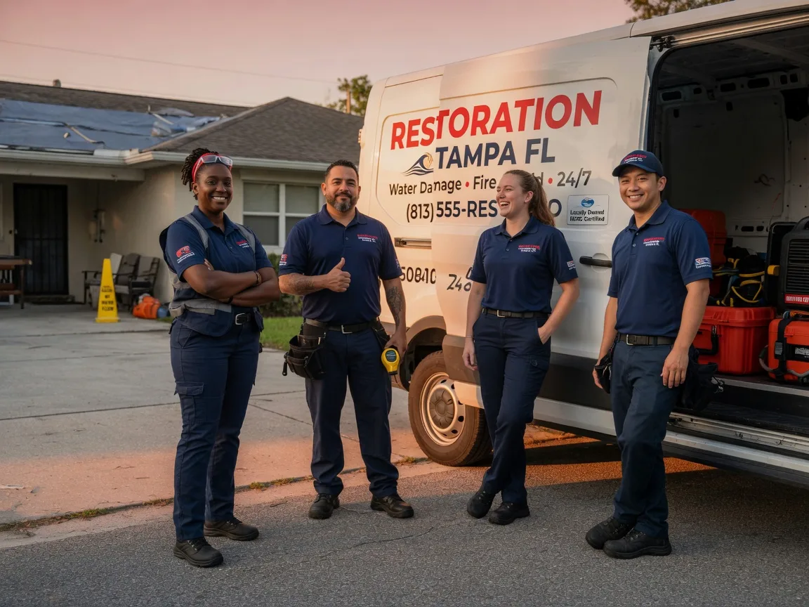 Water Damage Restoration company in Vian, OK